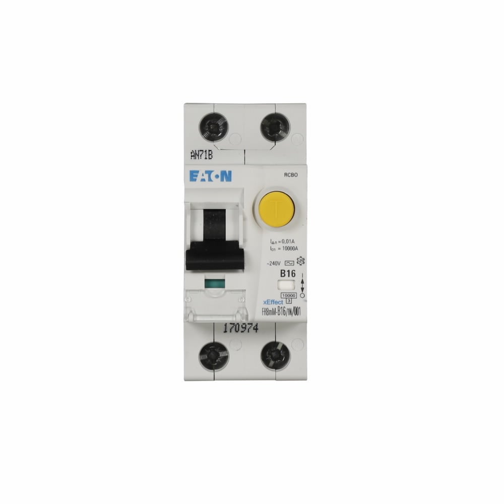 2 POLE 16 A B CURVE 10MA RCBO IEC ONLY