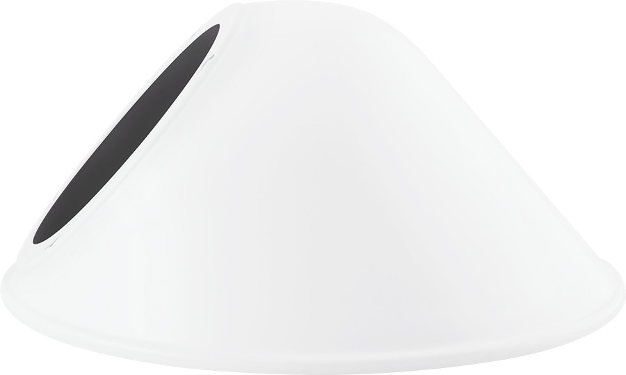 AngLED Cone Shade 11 Inch For LED Gooseneck Gooseneck, White