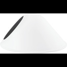 AngLED Cone Shade 11 Inch For LED Gooseneck Gooseneck, White