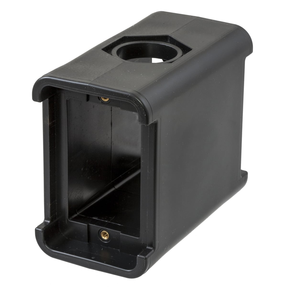 Hubbell Wiring Device Kellems, Portable Outlet Box, Black
