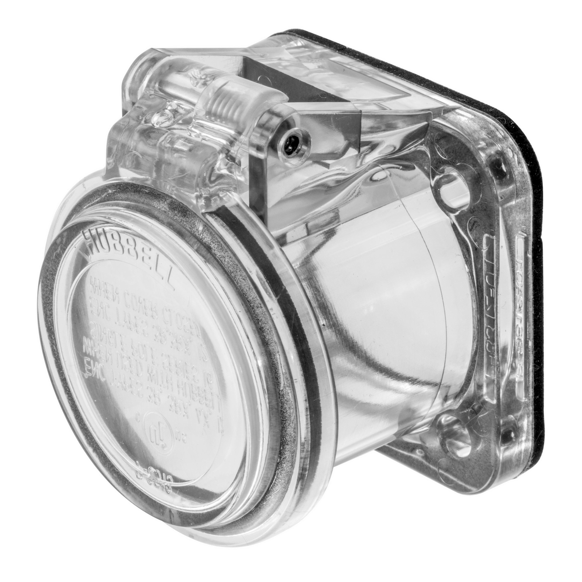 Singlepole Products, Non-Metallic Cover, Clear
