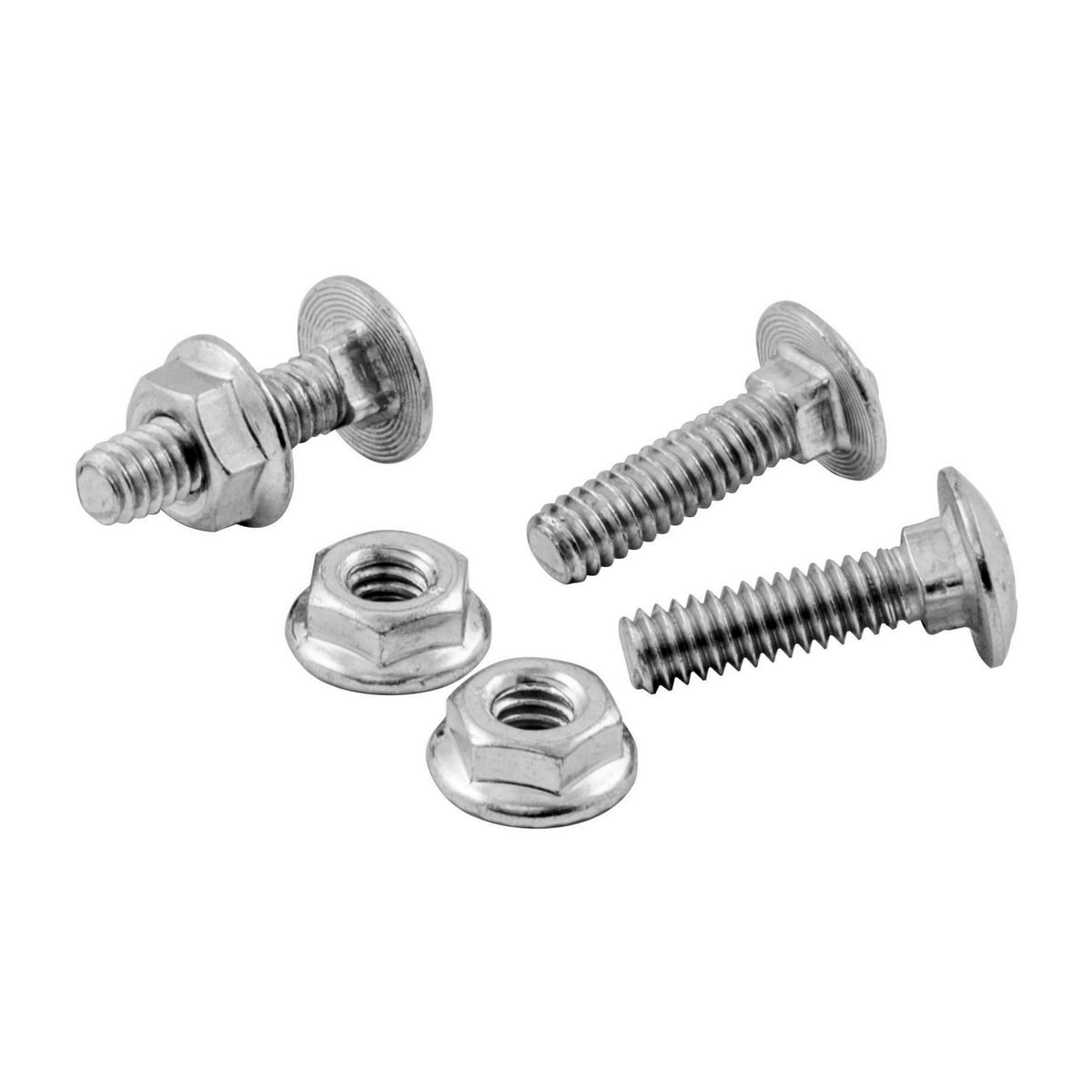 Wire Basket Tray, 1/4 X 20 Nuts and Bolts, Pre-Galvanized, 50 per Box