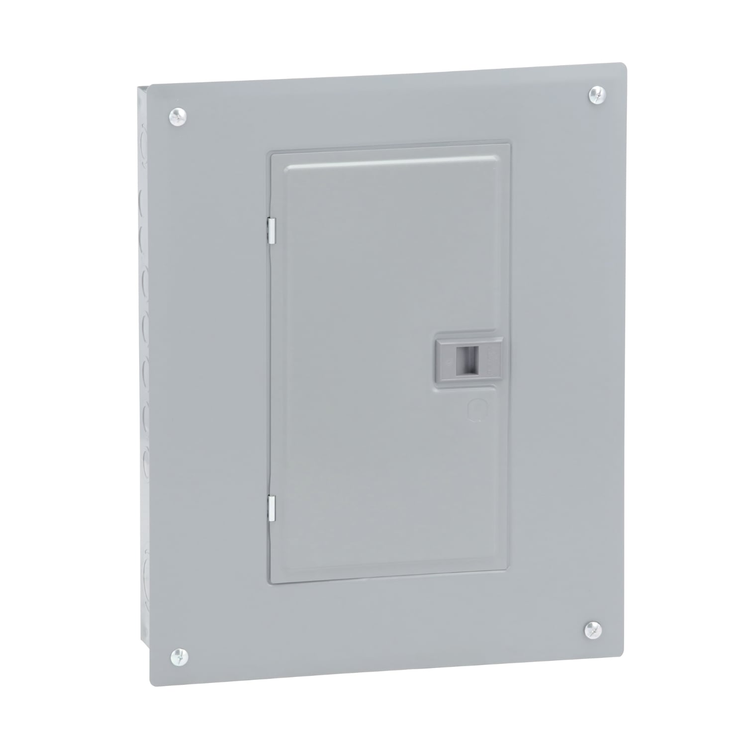 HOM1224L125PGC Homeline Load center, Homeline, 1 phase, 12 spaces, 24 circuits, 125A convertible main lugs, PoN, NEMA1, gnd bar, combo cover