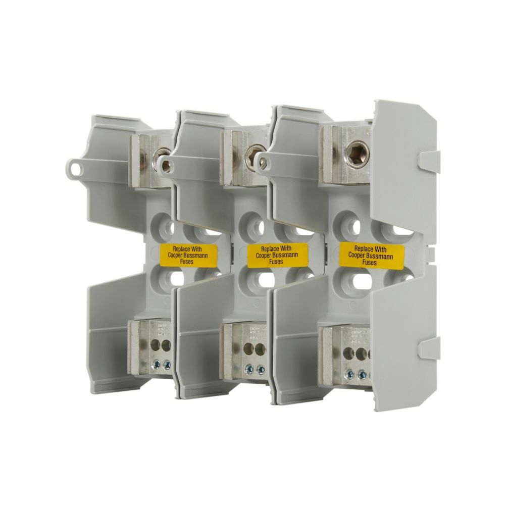 Eaton Bussmann series JM modular fuse block, Modular fuse block, 110-200 A, Three-pole, Class J, 200 kA, 200 kAIC, 600 V