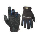 CLC, Workright Winter, Flexgrip High Dexterity Gloves, Large Size, Synthetic Leather palm material, Neoprene Spandex (Back) material, Stretch Fit thumb style