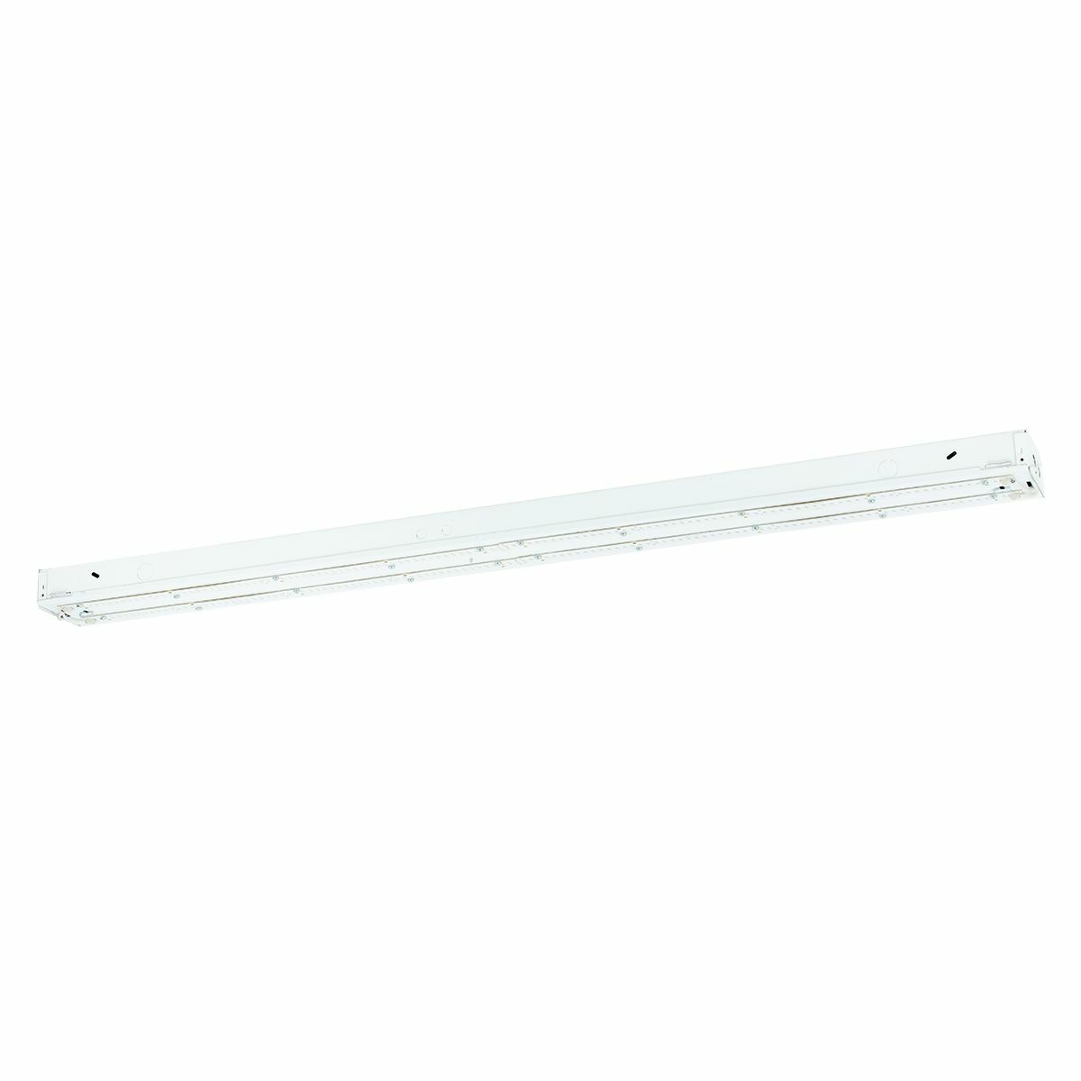 LCS open LED striplight, 4 ft, Light Output: 5661 lm, Color Temperature: 4000 K, 80+ CRI, Driver type: 0-10V dimming, Voltage Rating: 120-277 V.
