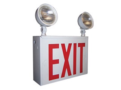 Emergency Exit Sign