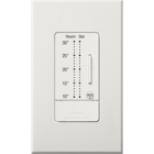 seeTemp Celsius Wall Display provides control of thermostat settings from a convenient location in white