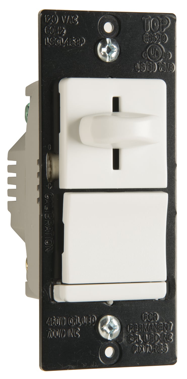 LS INC/CFL/LED PRESET DIMMER BK