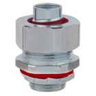 Liquidtight Conduit Fitting, Straight, Insulated, Trade Size 1/2 Inch, Steel