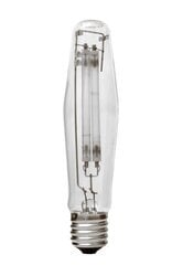 400W High Pressure Sodium lamp, 80,000 hour rated life, noncycling, instant restrike, TCLP, environmentally friendly, ET18, E39 base, universal operation, clear, CCT 2100