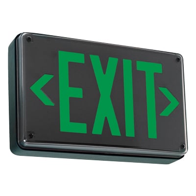 Emergency Exit Sign