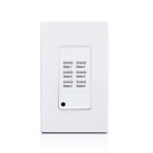 Low Voltage Pushbutton Station. 6 Button-On/Off. 1 Gang - White