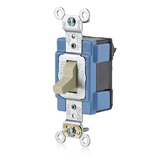 15A Standard 3-Way Toggle Switch - Ivory