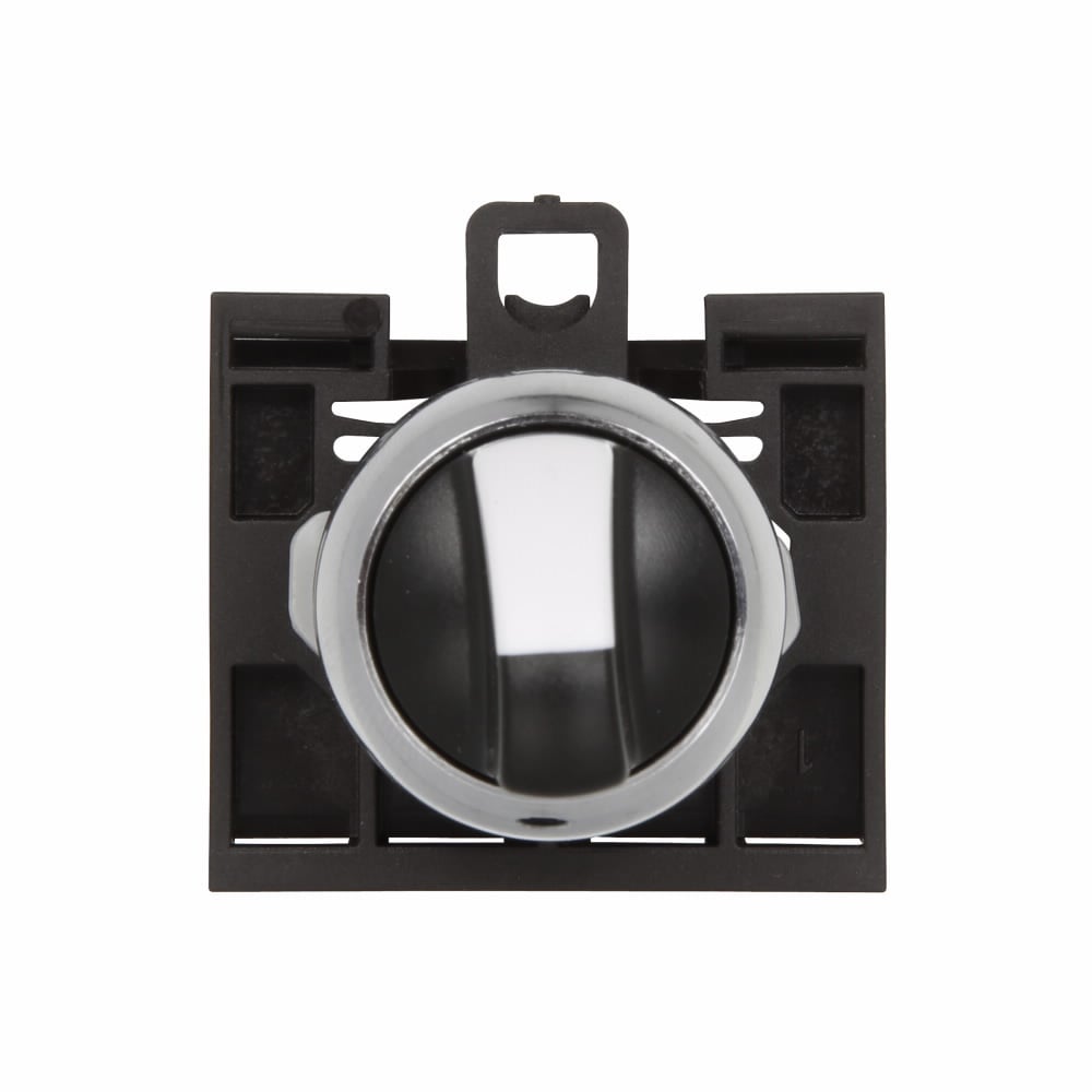 Eaton M22 modular pushbutton, Modular Pushbutton, M22, 22.5 mm, Non-illuminated, Metal, Maintained, Four-position, NEMA 4x, 13, IP67, IP69K (IP66 key-release)