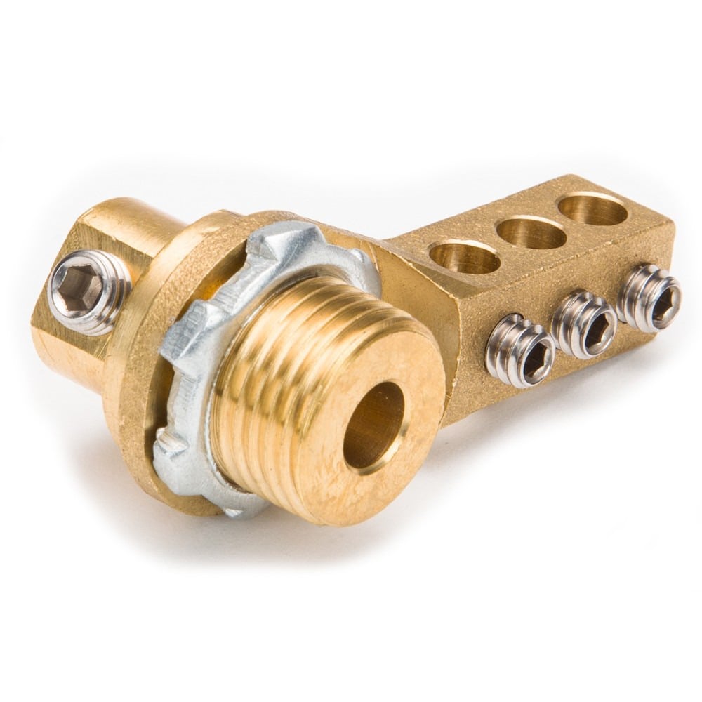 1/2" Mighty-Bond Intersystem Bonding Bridge and Coupling combination