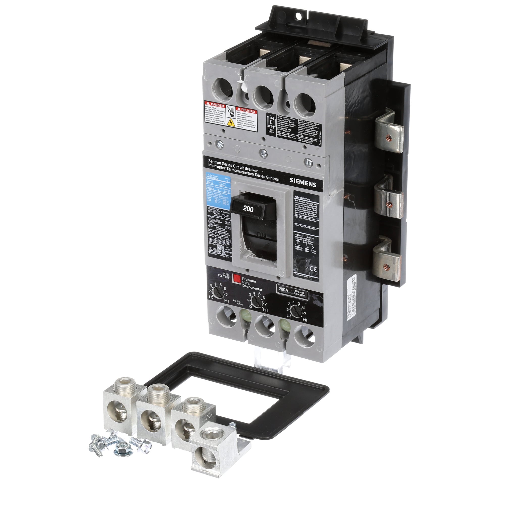BREAKER P1A 3 PH 600V MNTG KIT FXD63B200