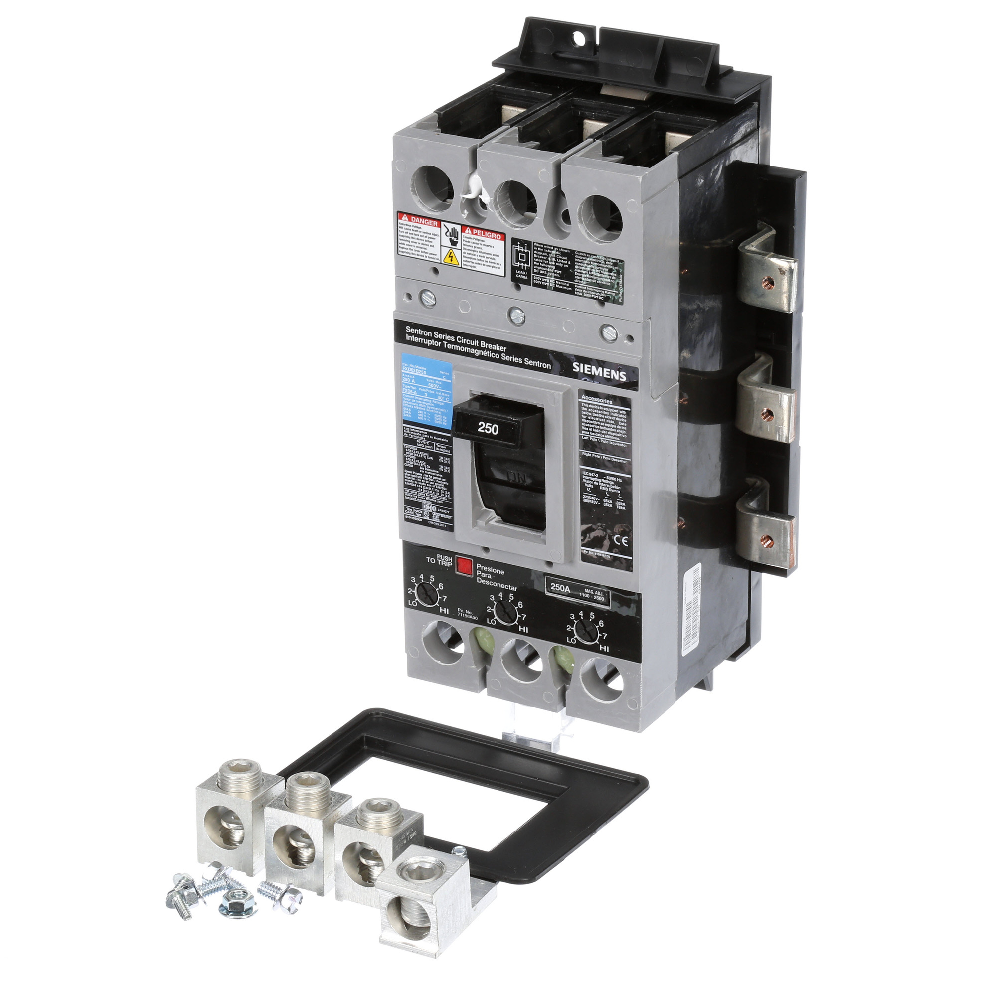 BREAKER P1A 3 PH 600V MNTG KIT FXD63B250