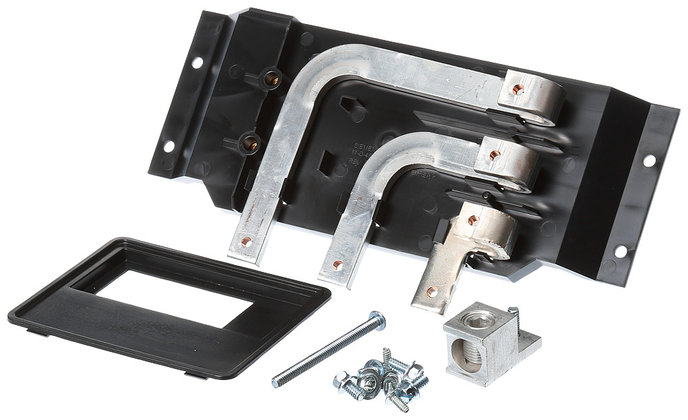 Main or subfeed breaker mounting kit for revised P1 interiors. Suitable for circuit breaker type (QJ2 - QJH2 - QJ2H) in 3-Phase systems. Rated (225A max). Includes all mounting hardware. Does not include breaker. Not suitable for use with Original P1 panels produced before January 2015.