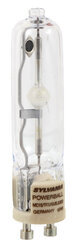 METALARC POWERBALL 20W ceramic metal halide tubular T4, clear, twist and lock base GU 6.5, universal operation,  3000K CCT, CRI 85, pulse start, enclosed rated, 15,000 hour rated life