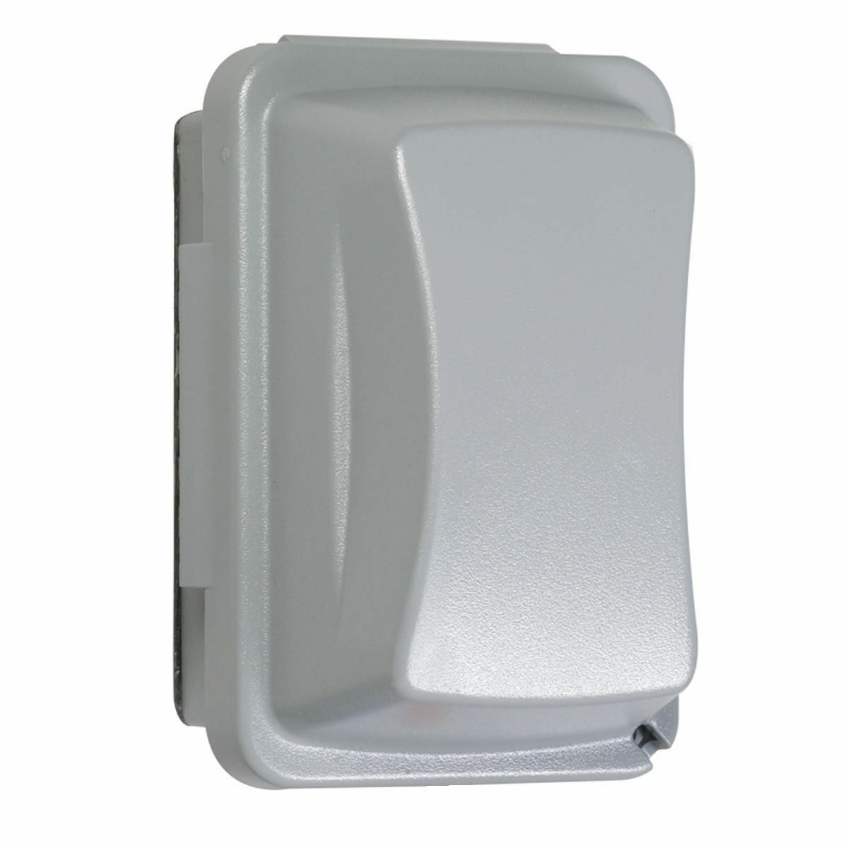 1-Gang Weatherproof In-Use Cover, Horizontal/Vertical, 16-in-1, 3-1/4 in. Deep, Gray