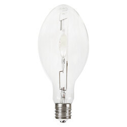 400W high output, position oriented metal halide lamp, clear, base up burn within 15deg