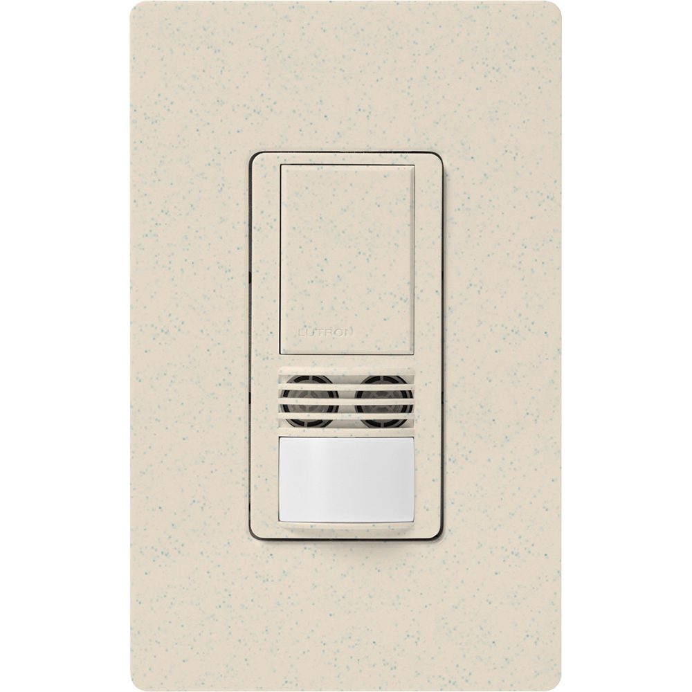 Lutron Maestro Dual-Tech Motion Sensor switch, 6-Amp, Single-Pole, Limestone