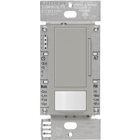 Maestro 0-10V dimmer occupancy/vacancy sensor, passive infrared, 8A fluorescent ballast or LED driver, 120-277V, in gray