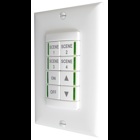 Low Voltage Push-Button Wallpod , 4 scene control, Occupancy controlled dimming without dimming output, White, SKU - 210WEP