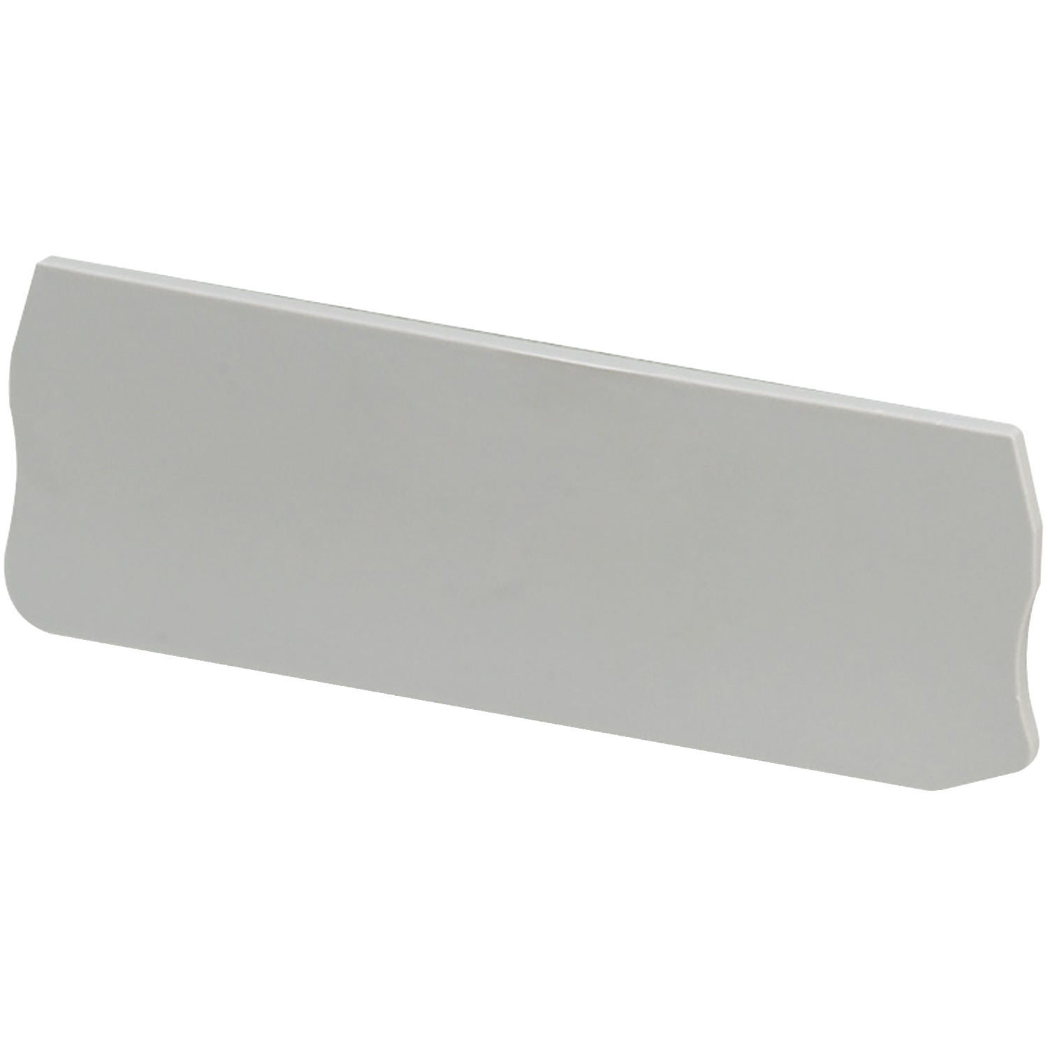 Cover plate, Linergy TR, 4 points, 2.2mm width, for spring terminals NSYTRR44, grey, Set of 50