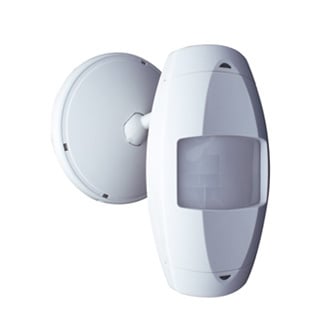 PIR High-Bay Aisle Sensor.  Wall Mount.  Coverage Range Sq. Ft. 55FT X 7 FT At 30FT Height.  Isolated Relay. Pattern Degrees 08. NAFTA Compliant.  Title 24 Compliant. Commercial Grade - True White
