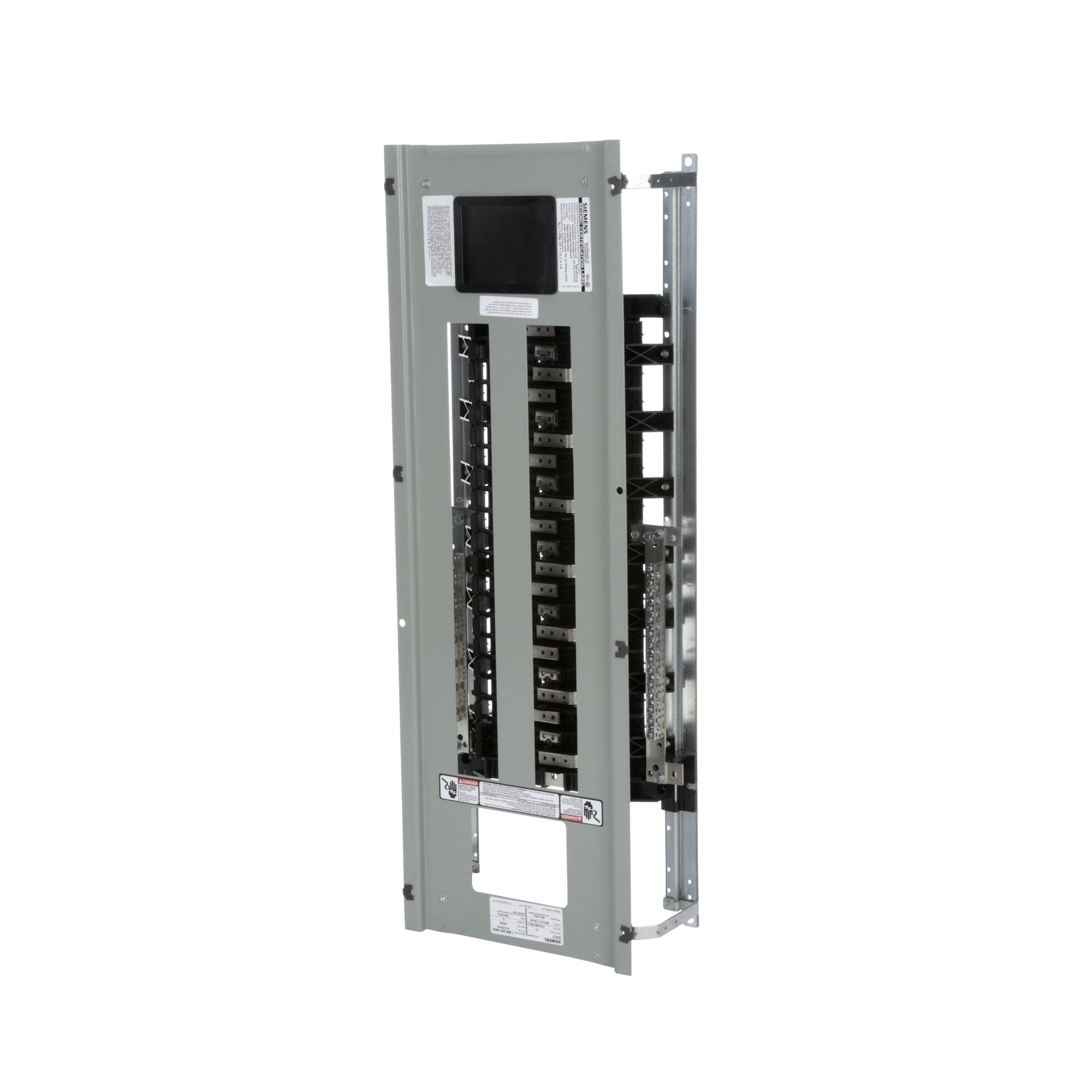  Low Voltage RP1 Unassembled Lighting Panel. Dimensions (H x W x D) IN 44.0 x 20.0 x 5.75. 3-Phase 4-Wire allows 42 circuits user selects Main Device (Lug/Breaker). Rated 480Y/277V (250A). Special features tin-plated copper main bus, subfeed space included
