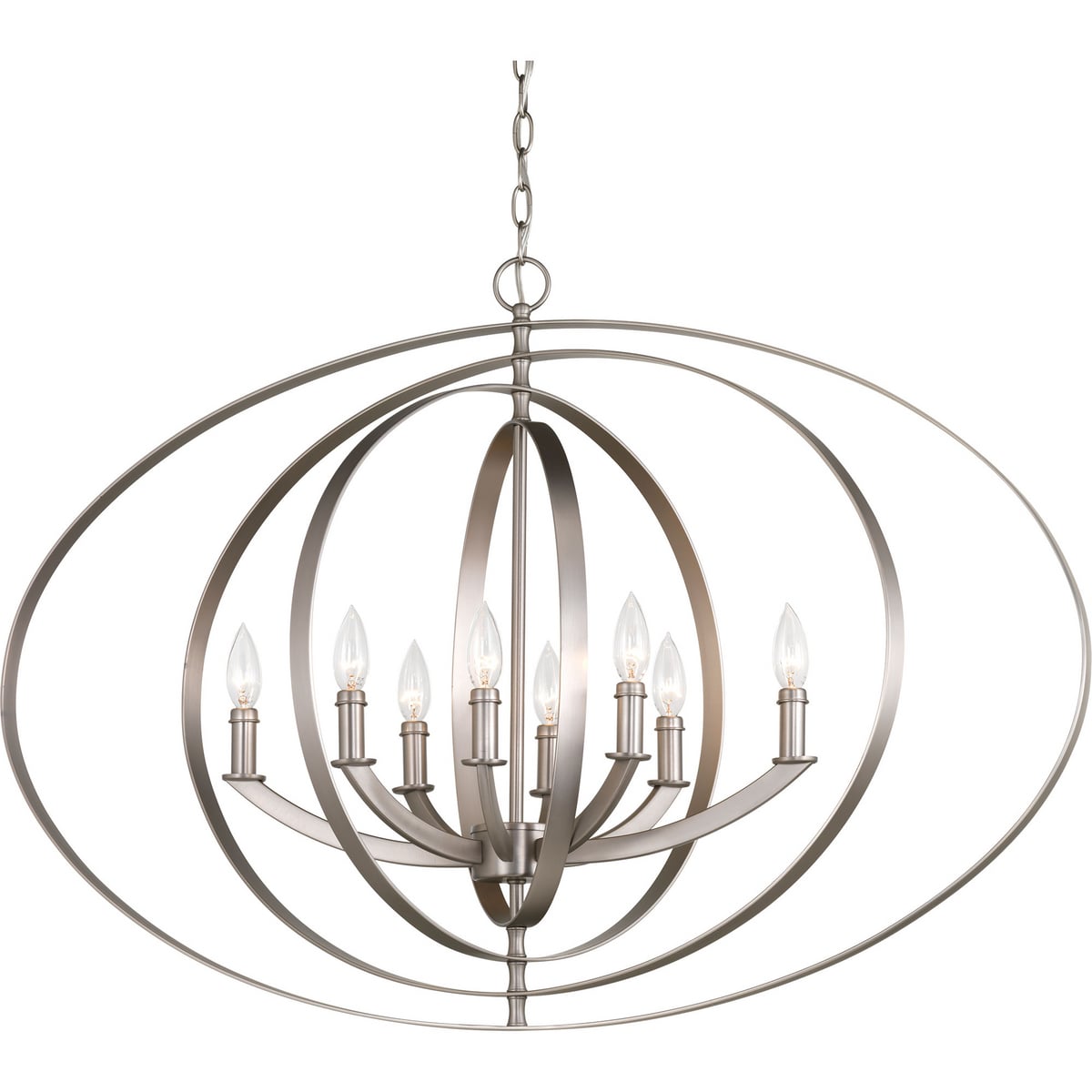 Equinox 8-60W CAND PENDANT Gray
