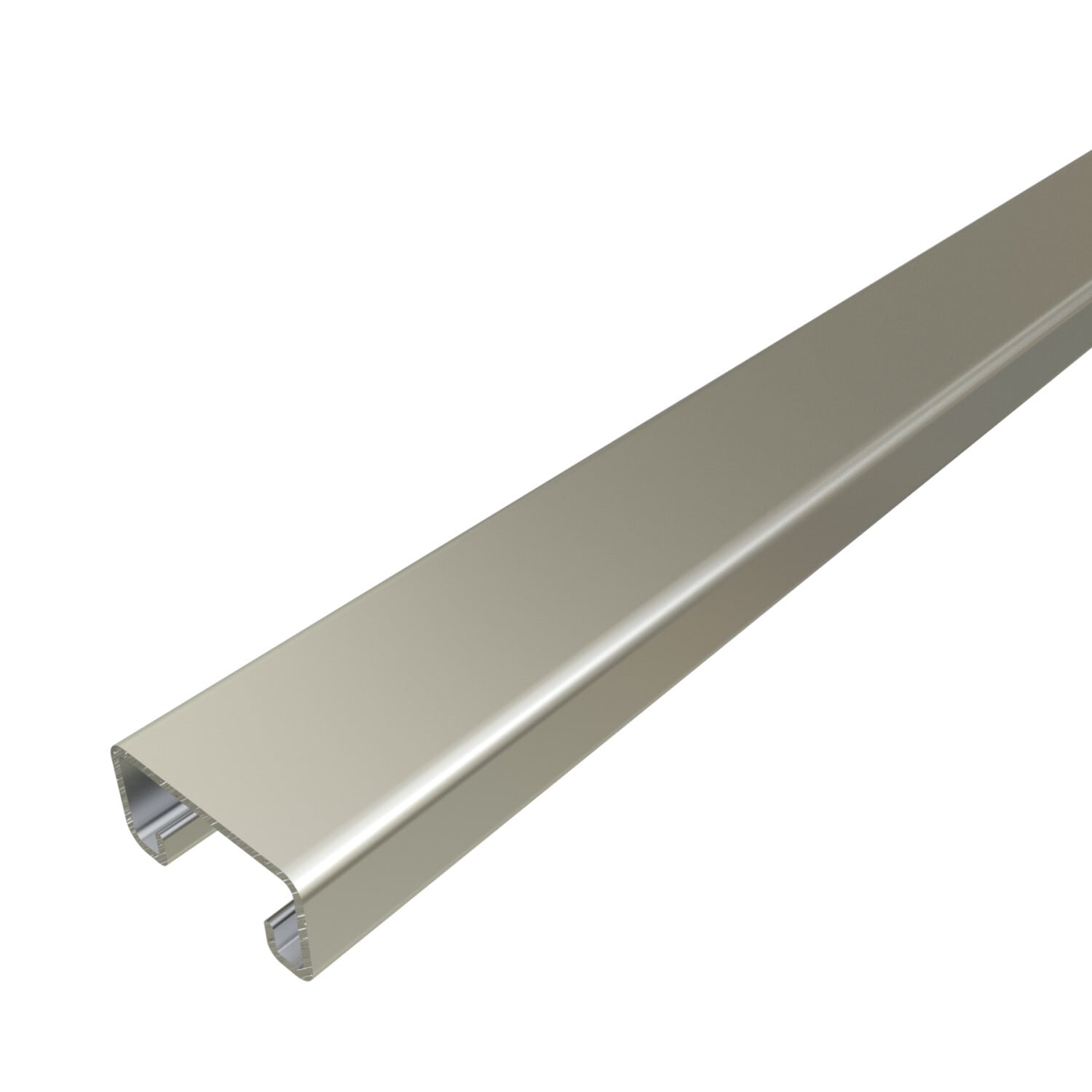 UNISTRUT CHANNEL, 14ga, 1-5/8"x 13/16", SOLID, SS
