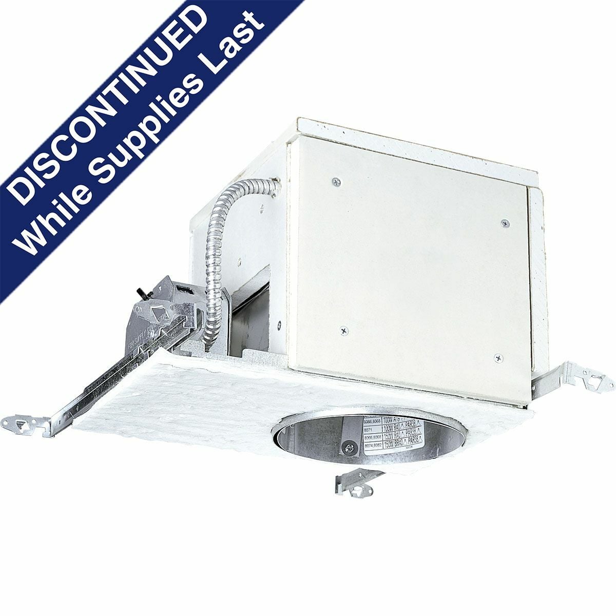 6 in Fire Rated LED housing.