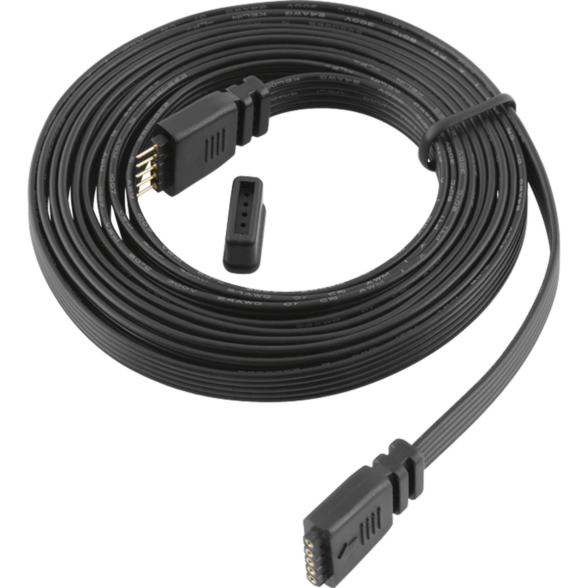 HAL4 6' TAPE CONNECTOR CORD Black
