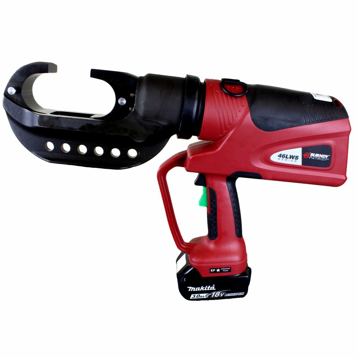PAT46 15T C-Head Battery Crimper, 3Ah Li-ion, AC, Hard Case.