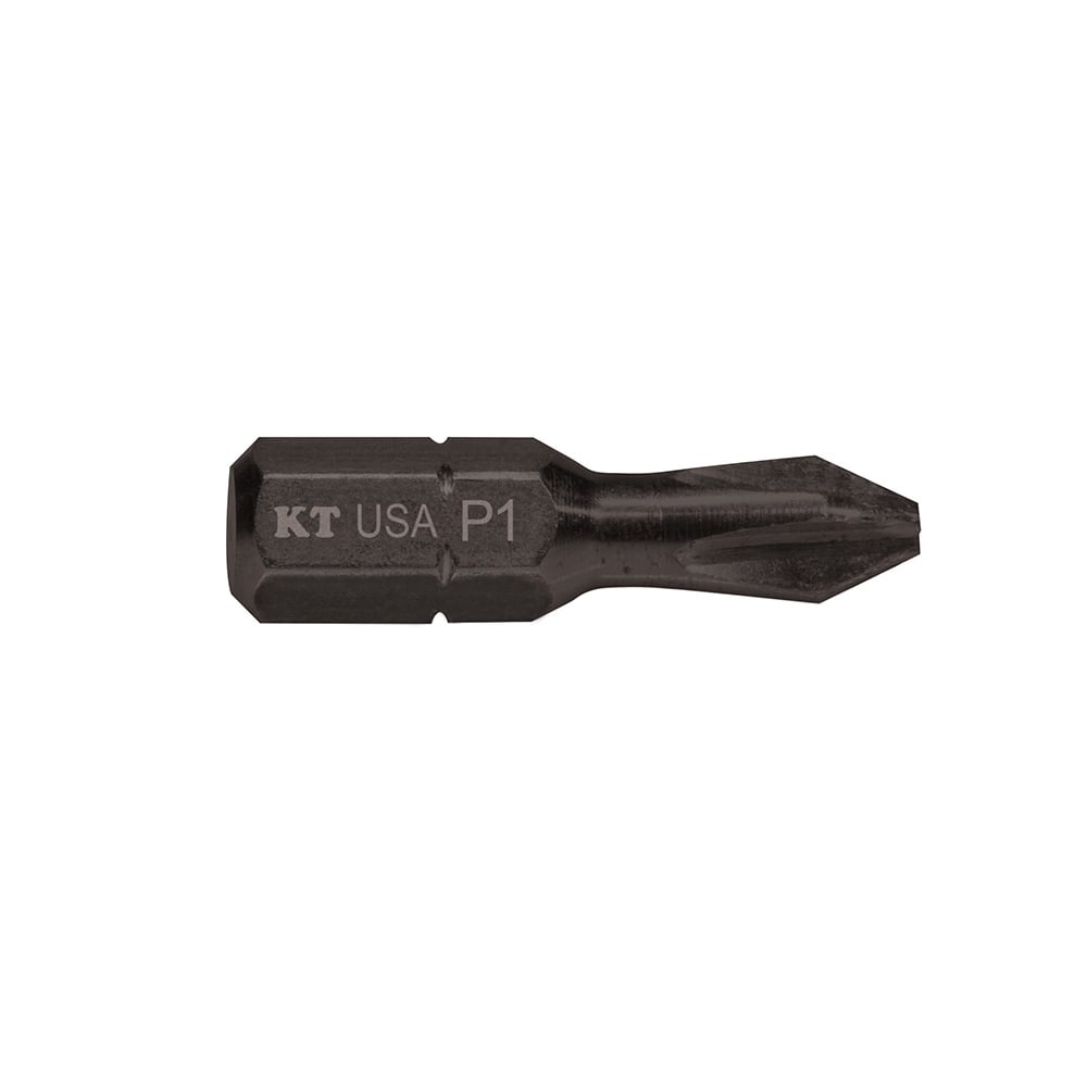 PH115 Insert Power Driver Bit, #1 Phillips Point, 1 in OAL