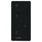 Lutron 3-Button with Raise/Lower and Preset, Pico Smart Remote, with Light Icons - Black