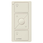 Lutron 3-Button with Raise/Lower and Preset, Pico Smart Remote, with Light Icons - Light Almond