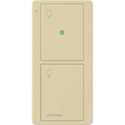 Pico Wireless Control with nightlight, 2-button in ivory