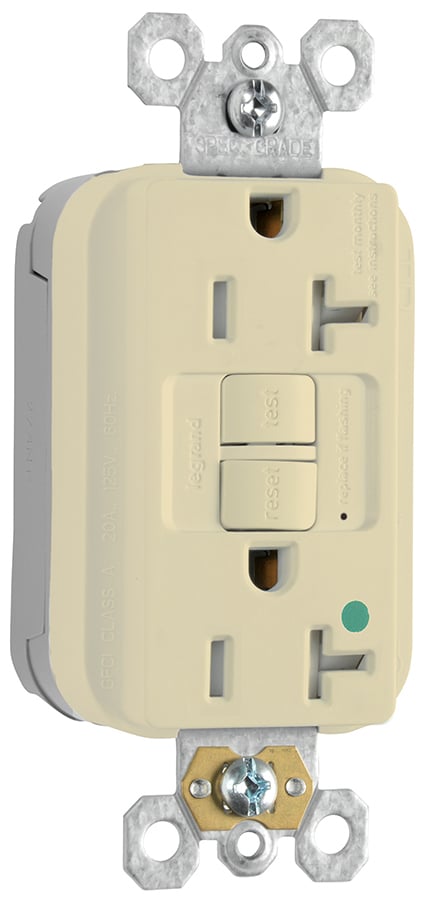 SELF TEST PLUGTAIL GFCI REC HG TR 20A IV