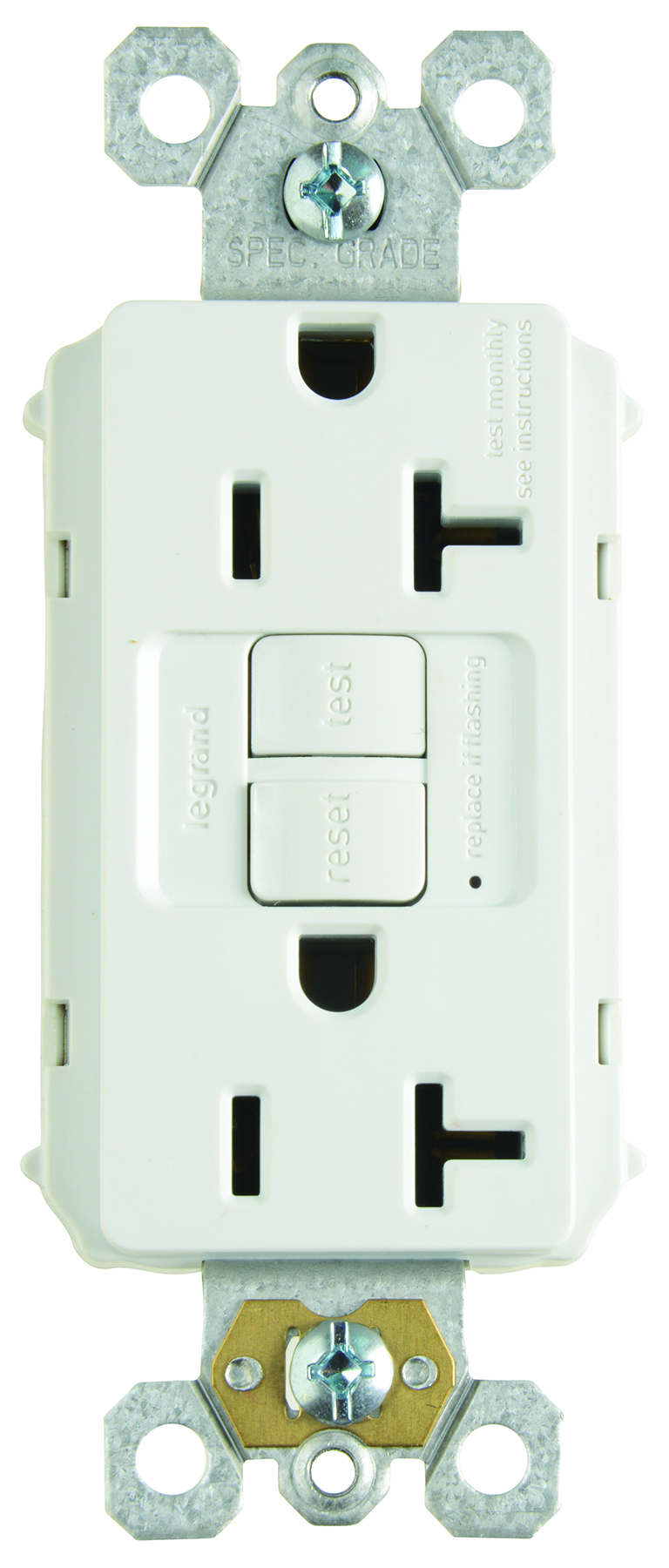 SELF TEST PLUGTAIL GFCI RECEP 20A LA