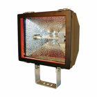 Eaton Crouse-Hinds series Pauluhn Achiever QA floodlight, Quartz halogen lamp, Tempered glass lens, Copper-free aluminum, Trunnion mount, 6x6 optical distribution, 240 Vac, 1500W