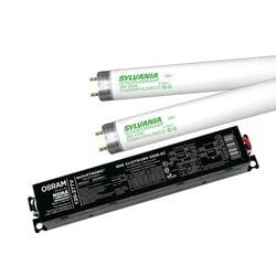 OBS8/UNV/DIM/TC High Efficiency 1 or 2 lamp universal voltage electronic dimming ballast for full and reduced wattageT8 lamps