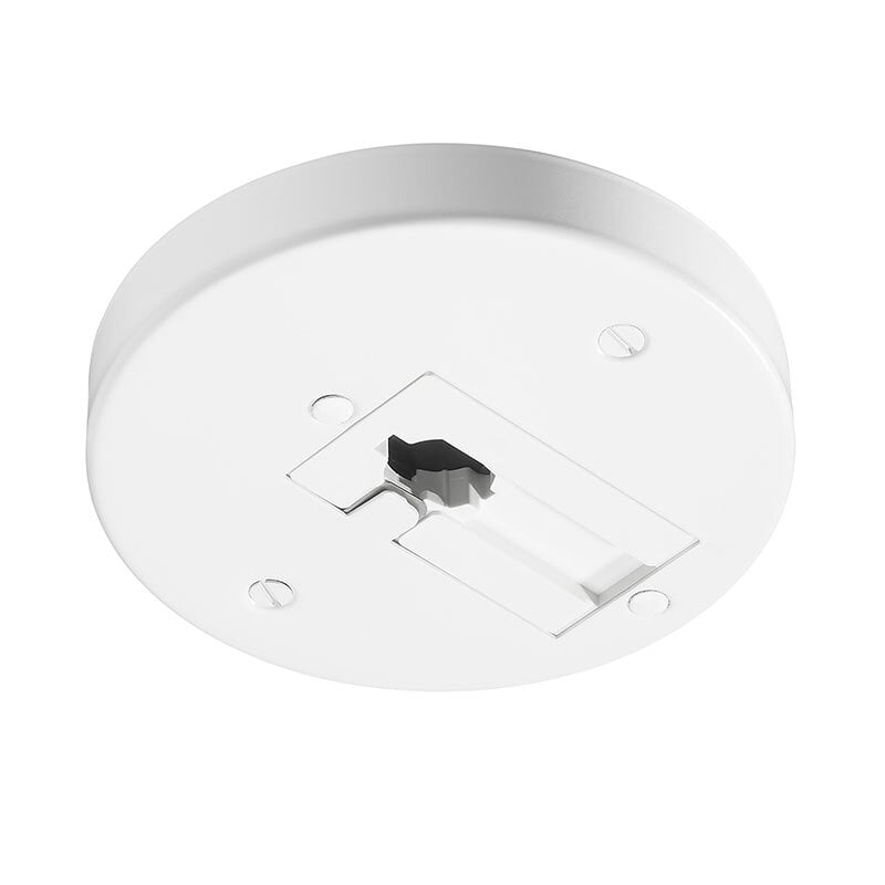 Juno Trac-Lites R40N Monopoint Adapter, White Finish