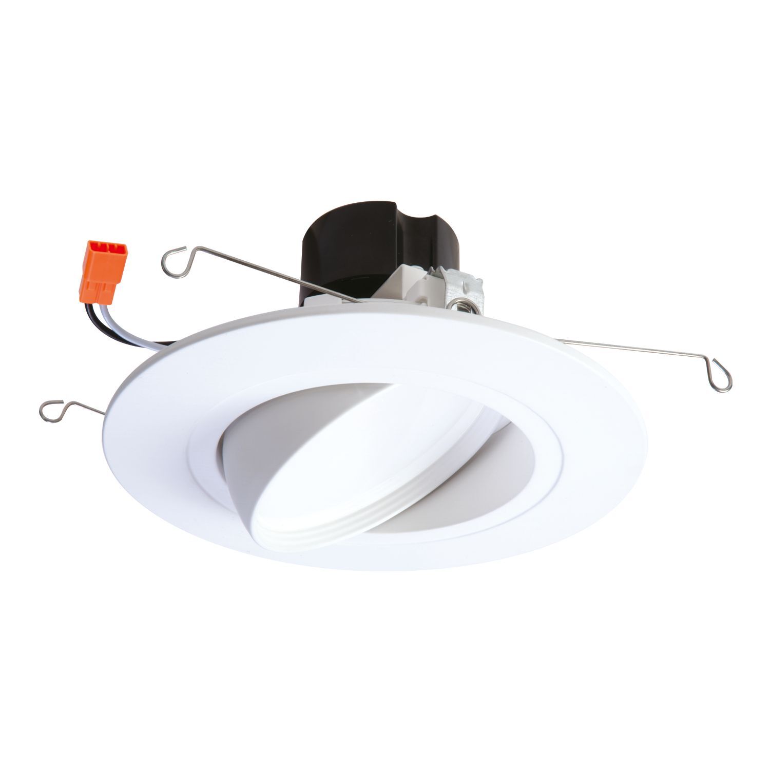 5/6" Retrofit Adjustable LED Module, 90CRI, 120V, 3000 K, Very Wide Flood, White