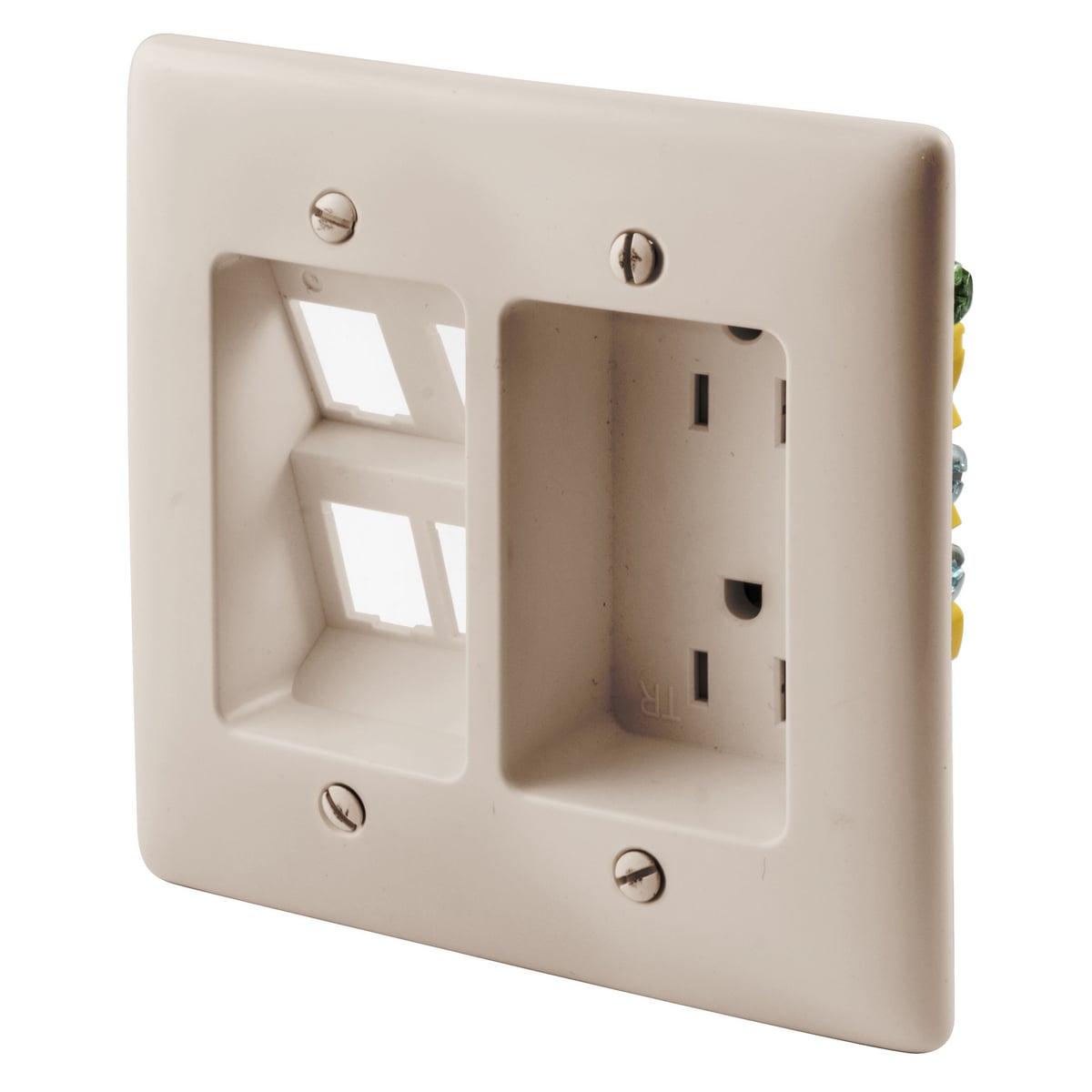 SNAPFIT TR Duplex Receptacle 15A