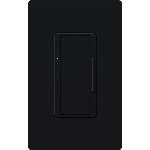 RadioRA 2 fan control, Multi-location/single-pole, 2A, neutral wire required in black