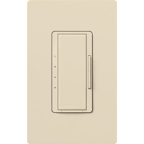 RadioRA 2 fan control, Multi-location/single-pole, 2A, neutral wire required in eggshell